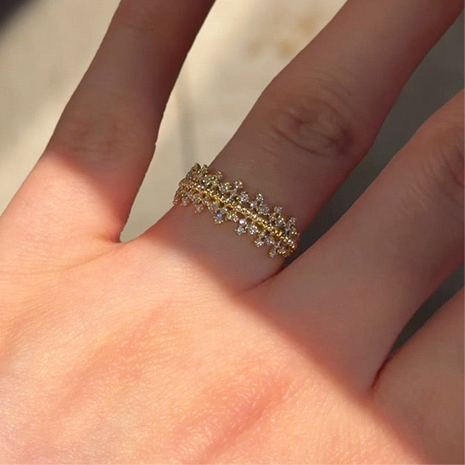 Celestial Crown Rings - Adjustable (One Size)