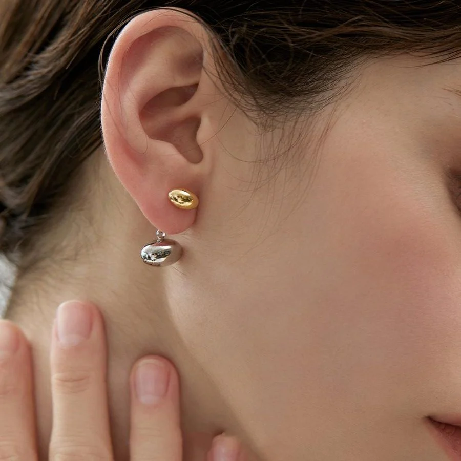 Pebble Drop Earrings
