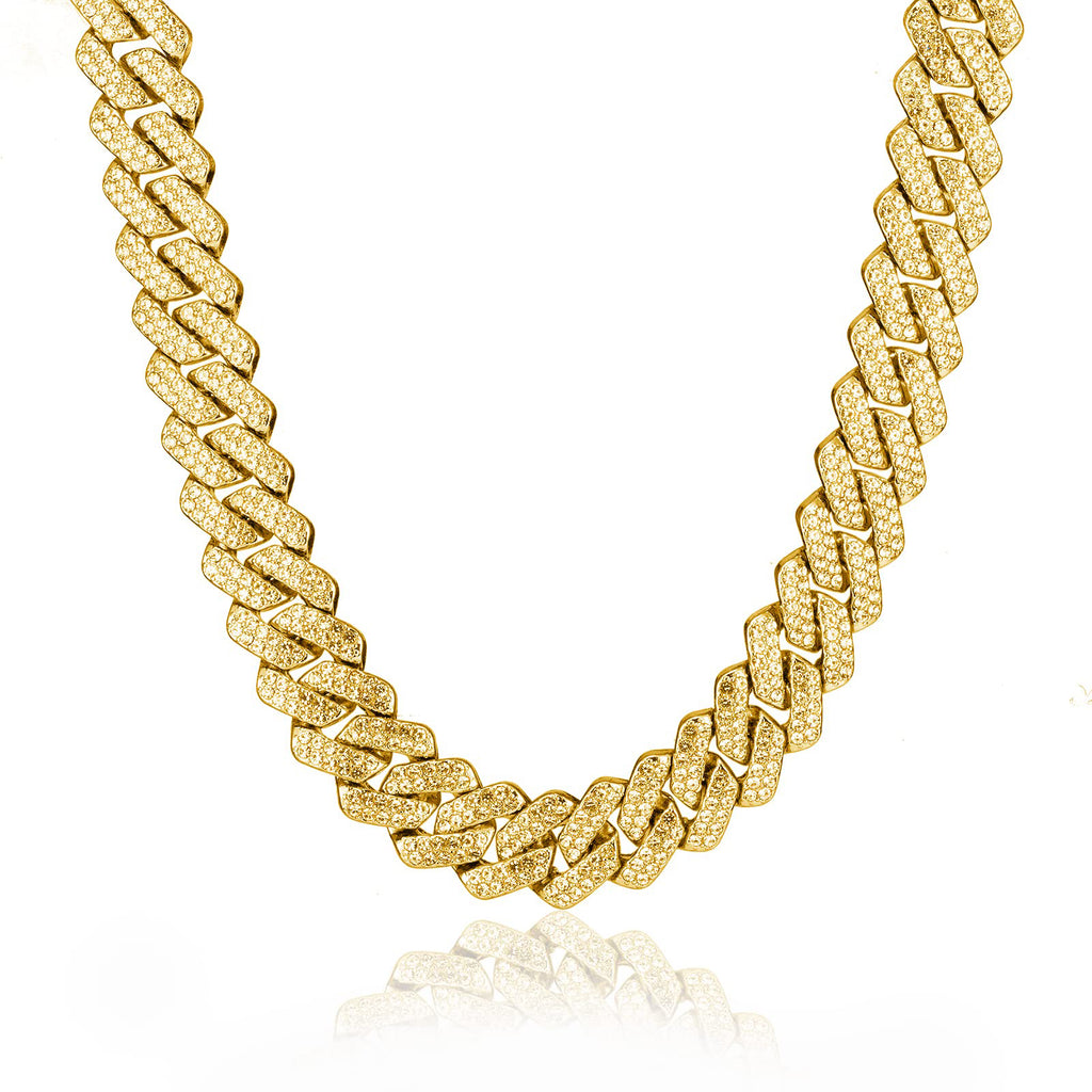 Keel Luxury Moissanite Cuban Bracelet