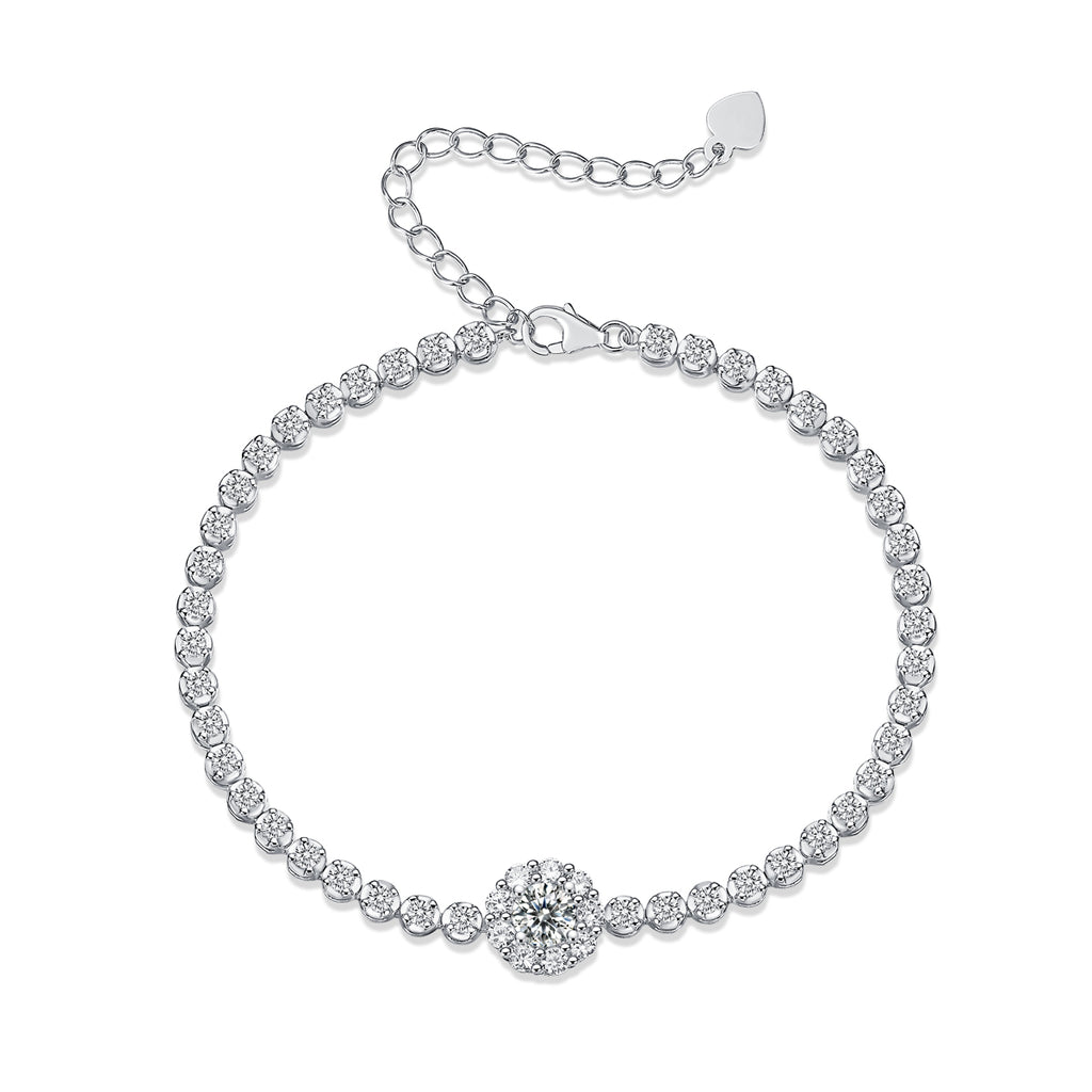 Moissanite Tennis Bracelet