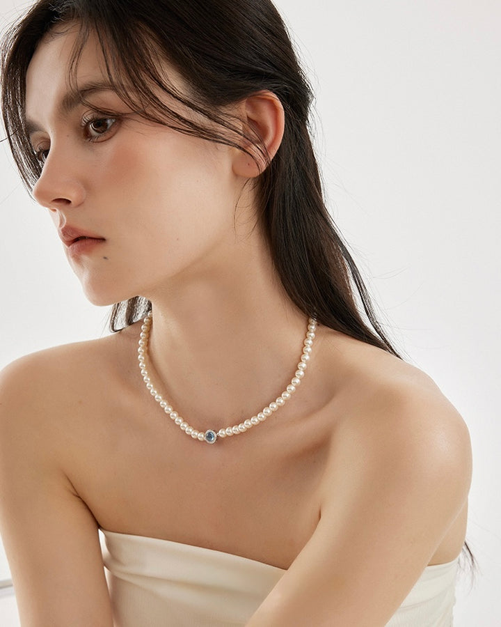 Ocean Whisper Pearl Necklace