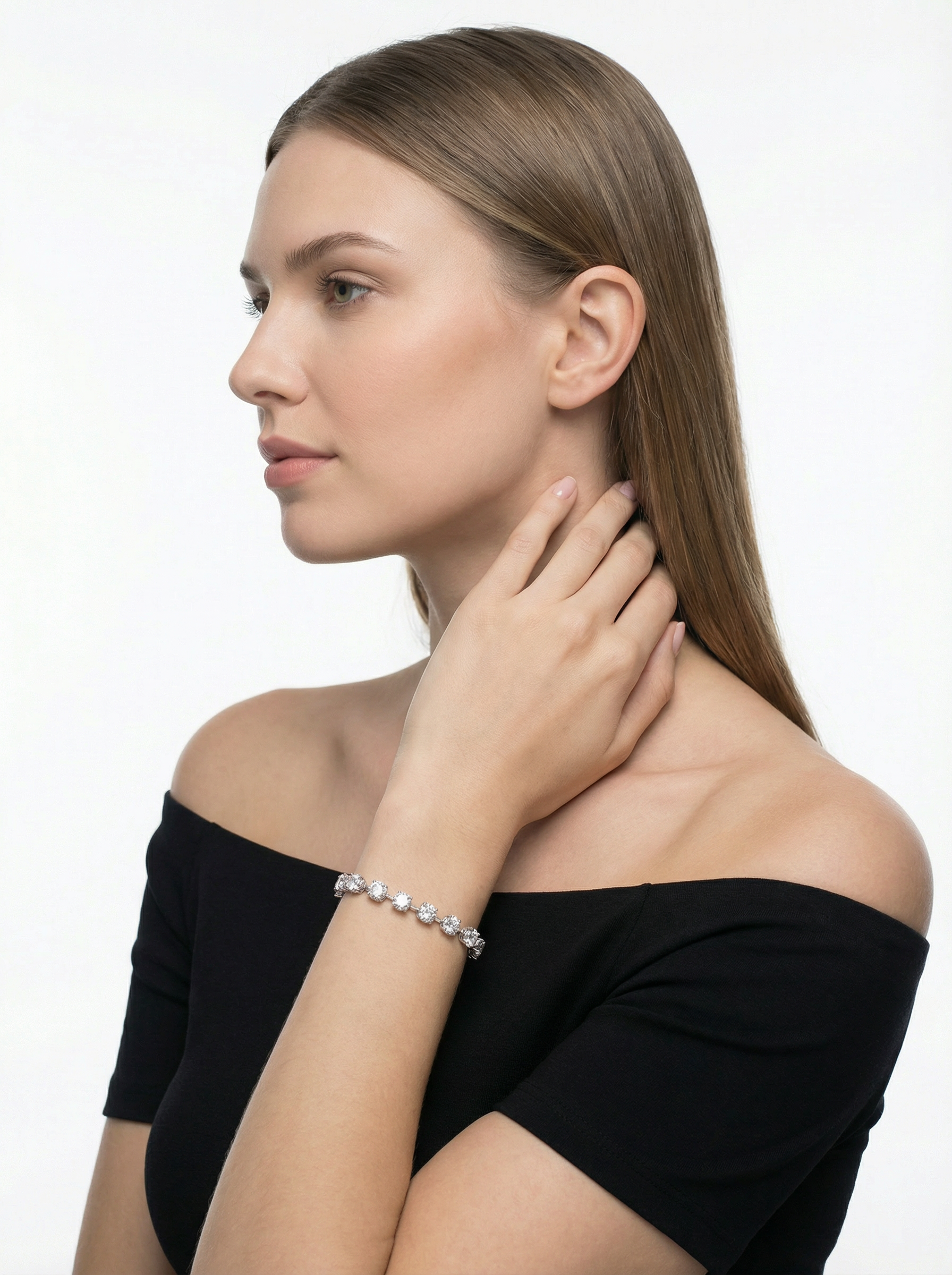 Moissanite Tennis Bracelet