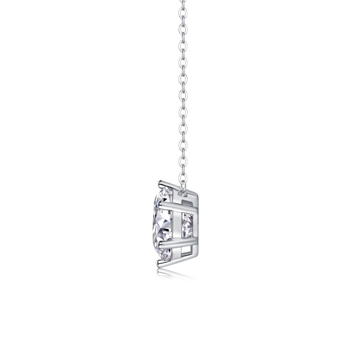 Solitaire Radiance™ Moissanite Pendant Necklace
