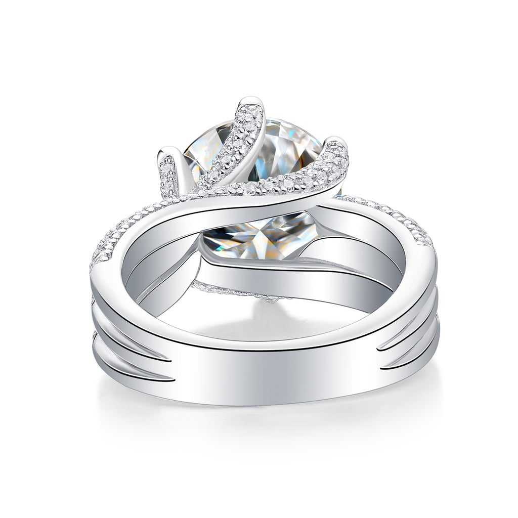 Moissanite Statement Ring