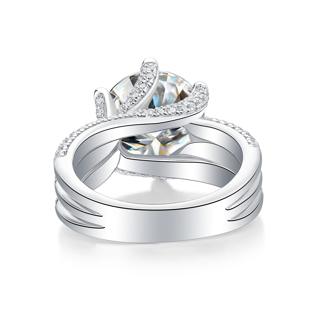 Moissanite Statement Ring