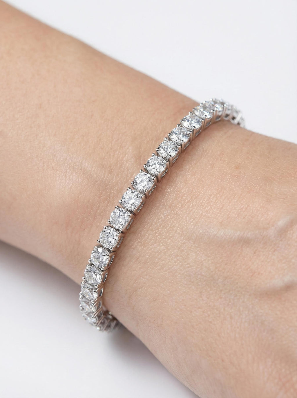 Moissanite Tennis Bracelet
