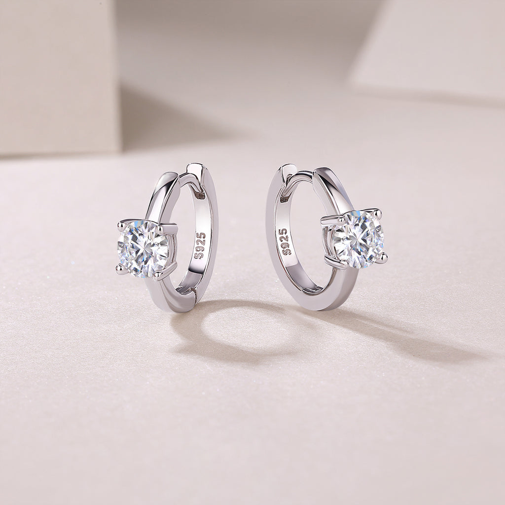 Moissanite Stud Earrings
