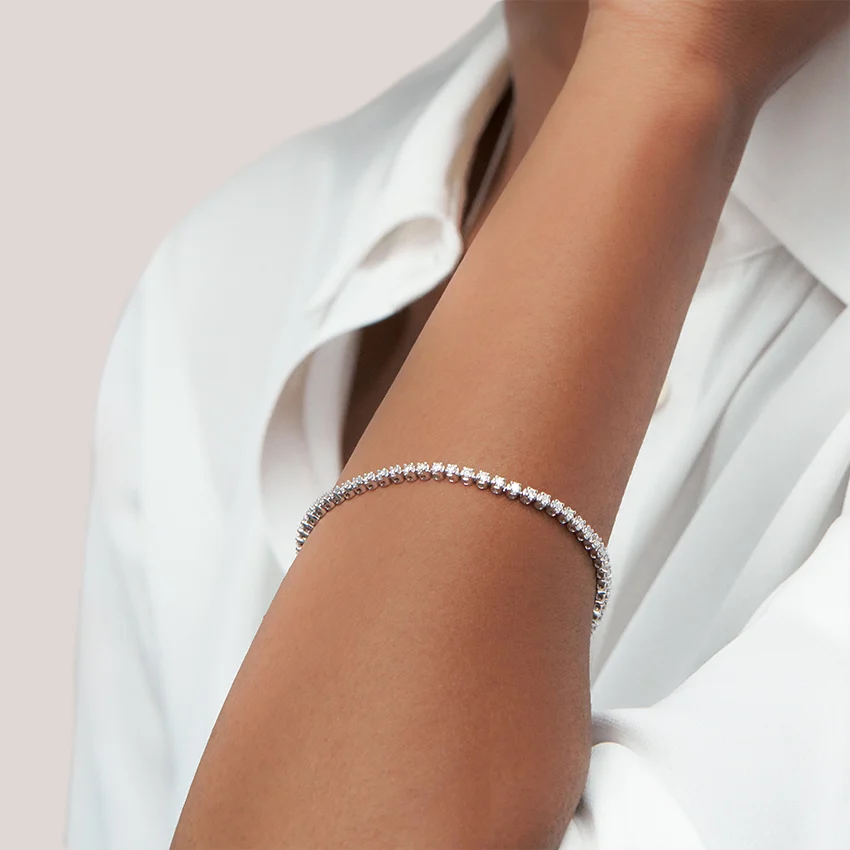 Moissanite Tennis Bracelet