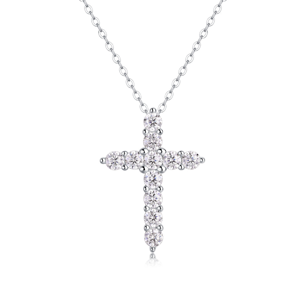 Faith Cross™ Moissanite Pendant Necklace