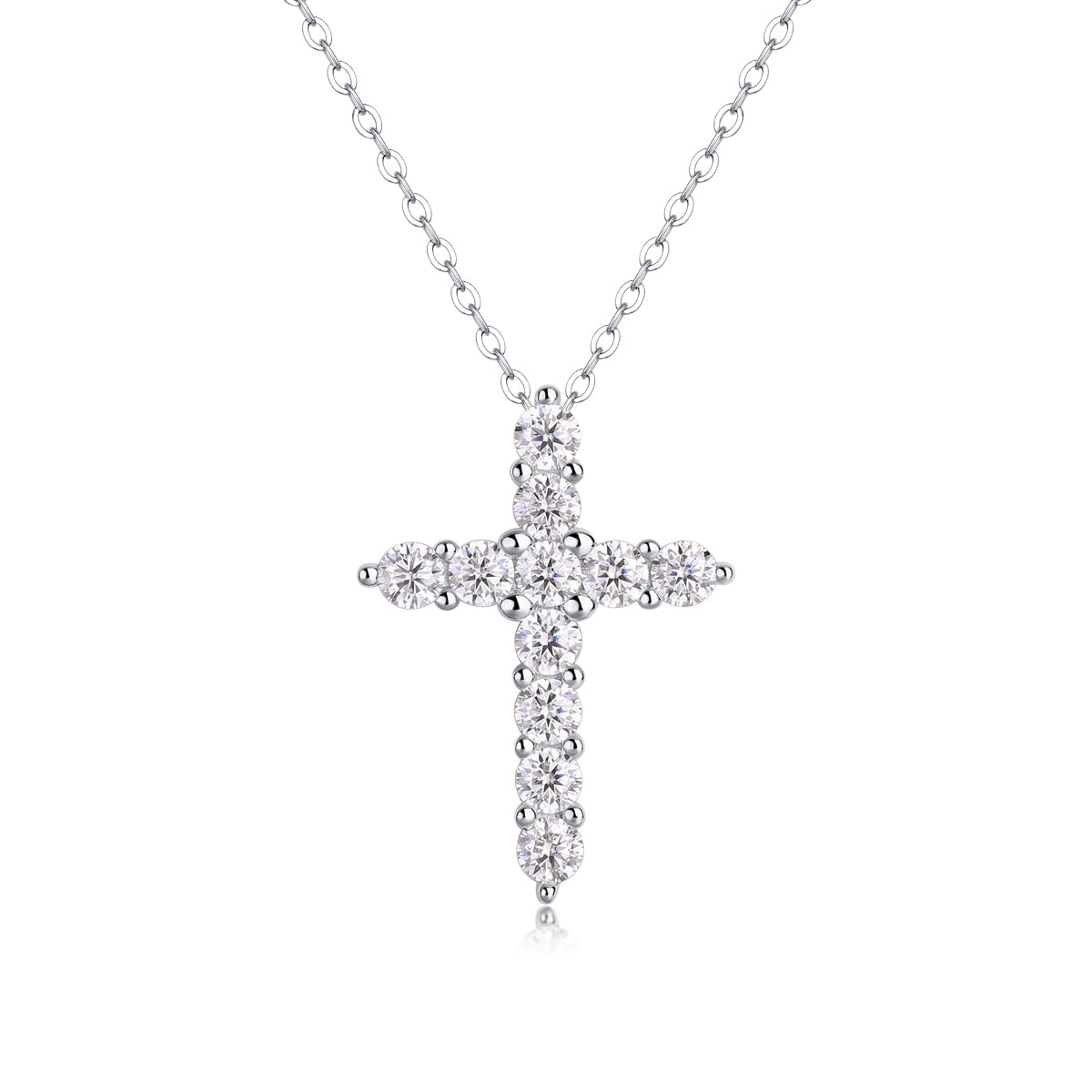 Faith Cross™ Moissanite Pendant Necklace