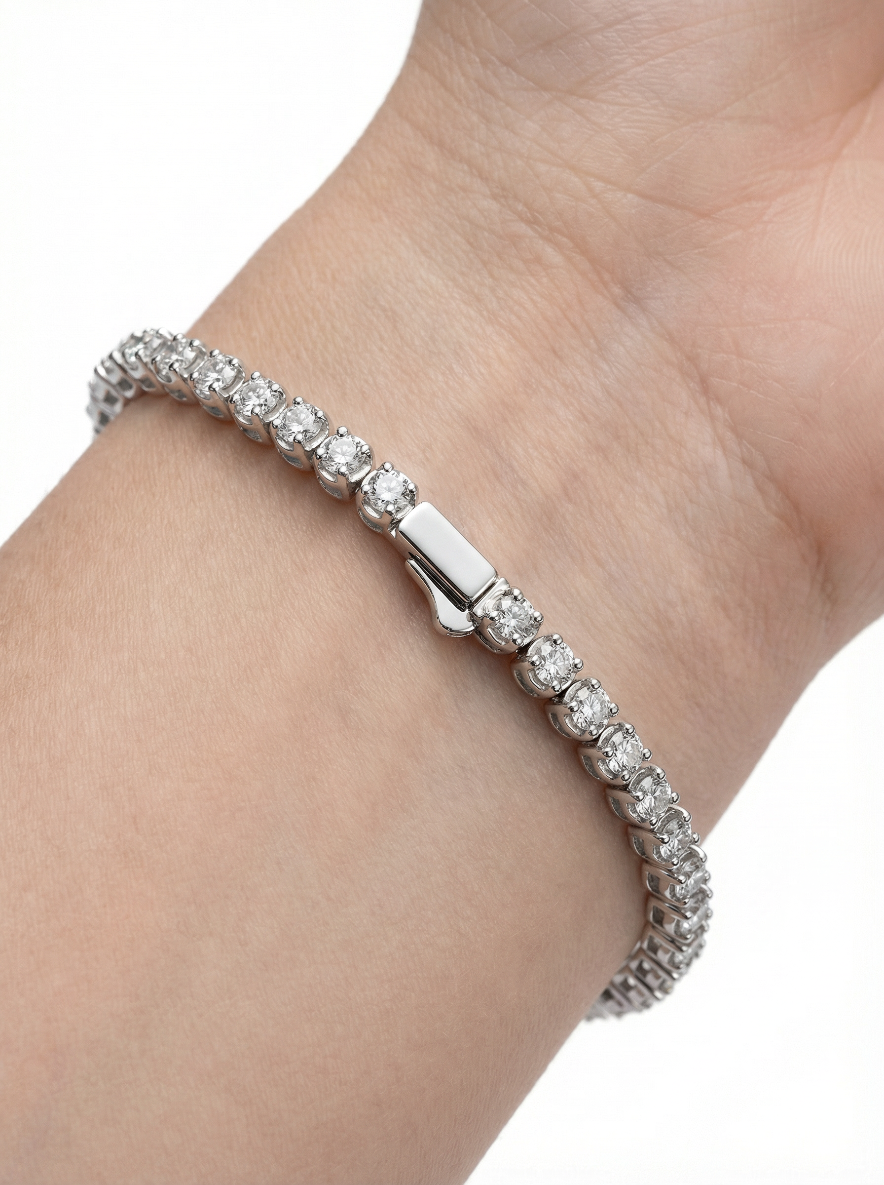 Moissanite Tennis Bracelet