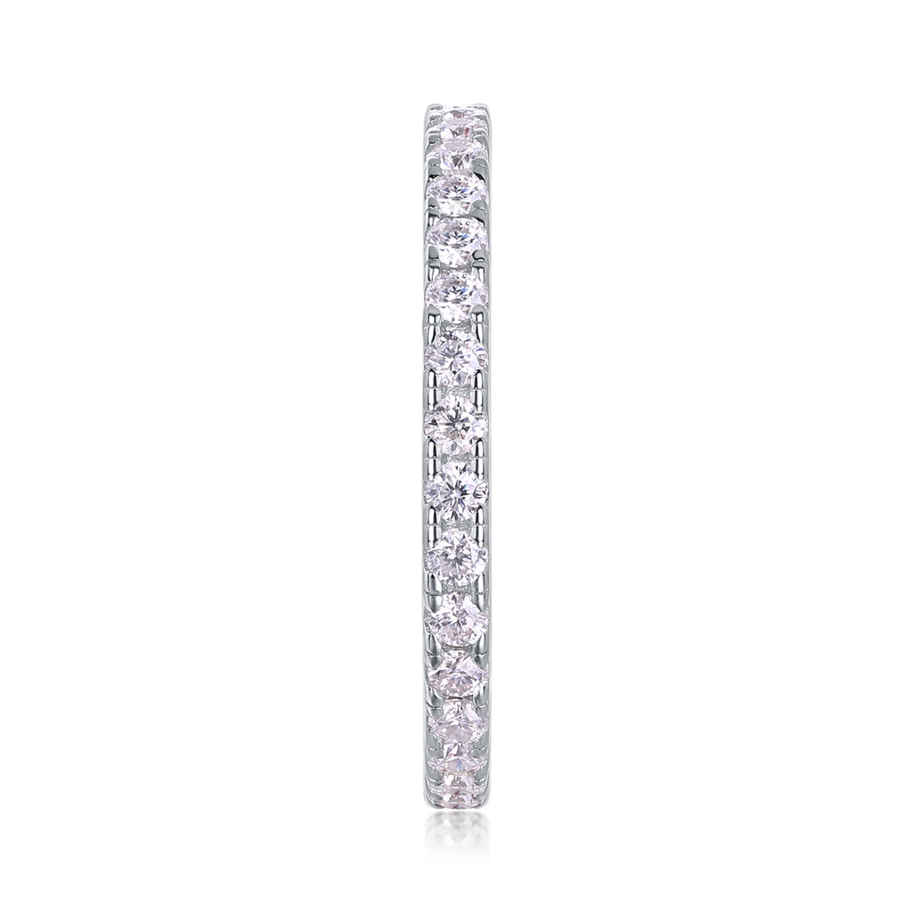 Full Row Moissanite Eternity Ring