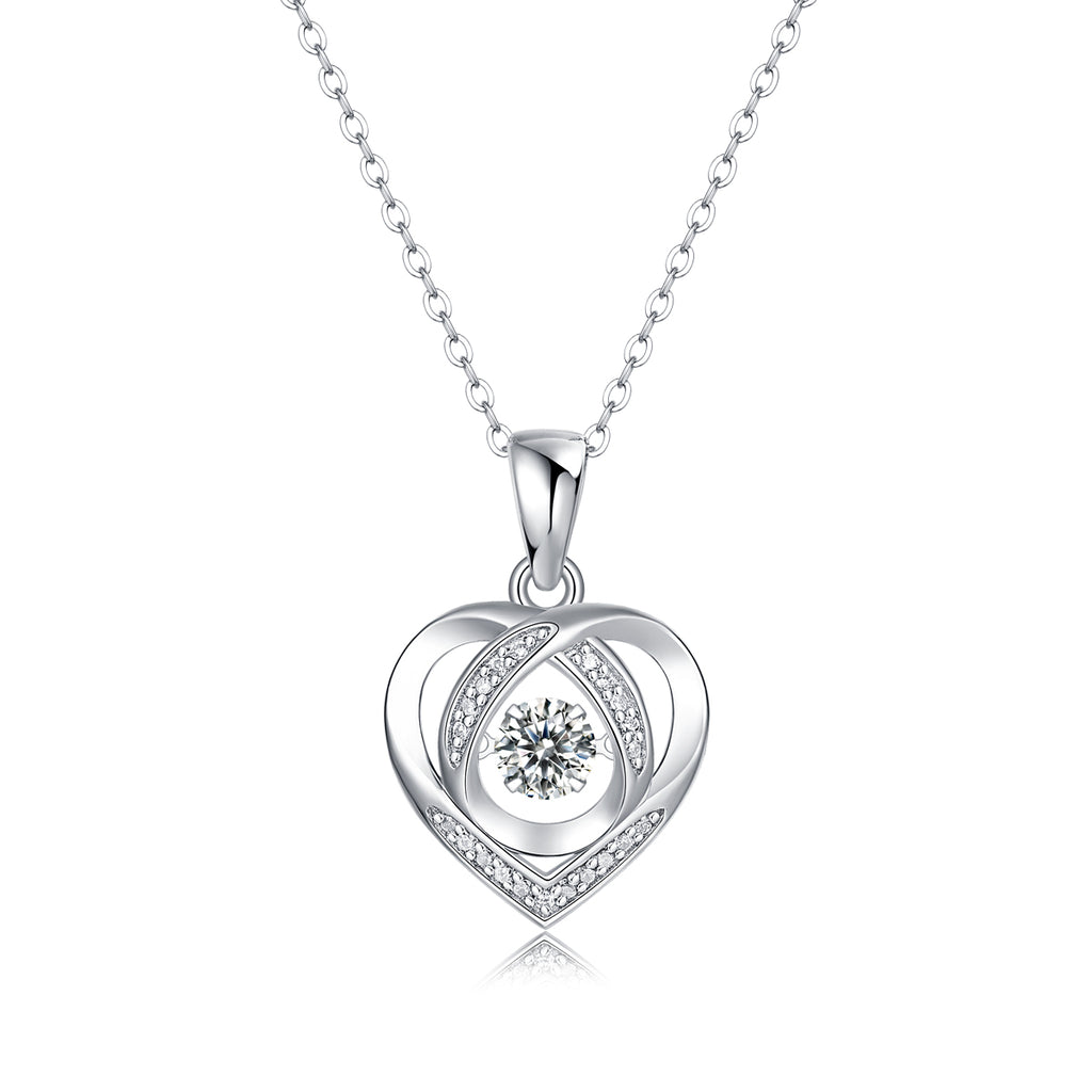 Eternal Heart™ Moissanite Pendant Necklace