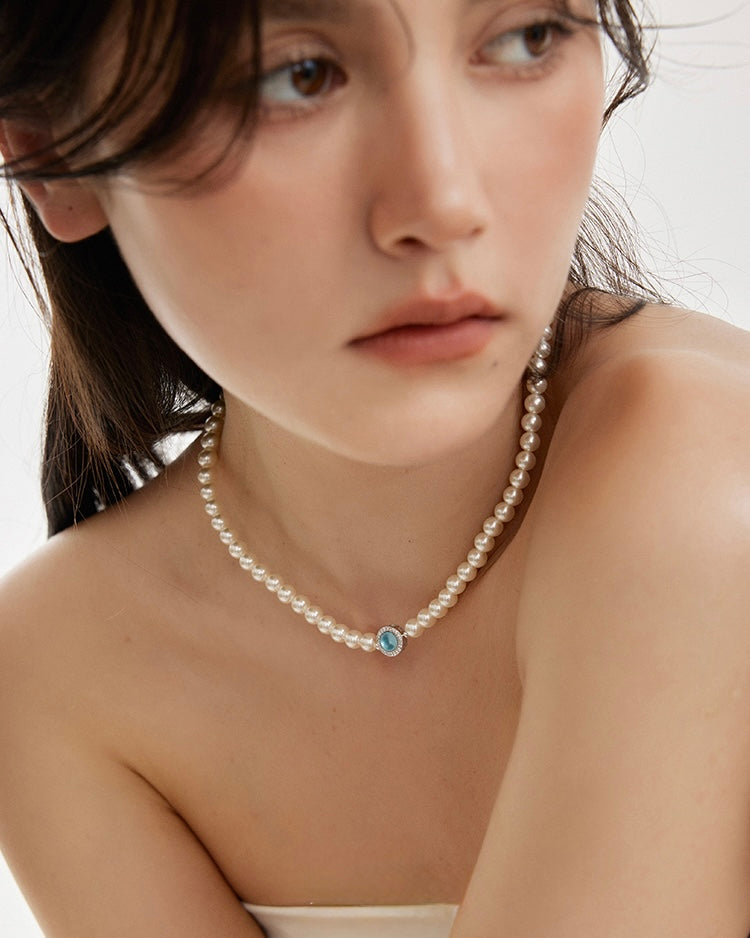 Ocean Whisper Pearl Necklace