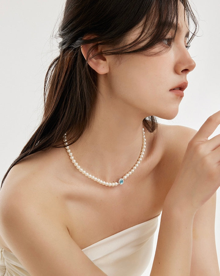 Ocean Whisper Pearl Necklace