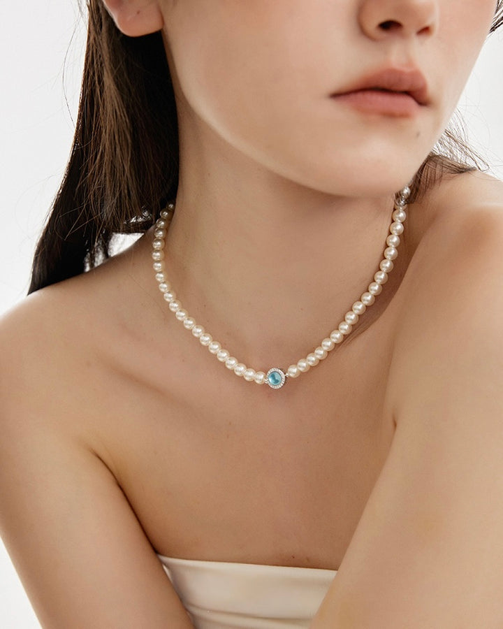 Ocean Whisper Pearl Necklace