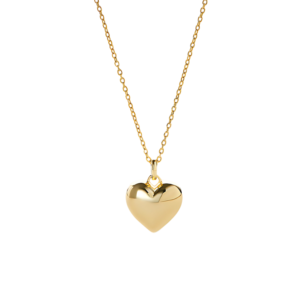 Small Heart Charm Necklace