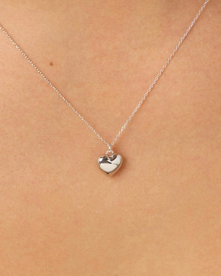 Small Heart Charm Necklace