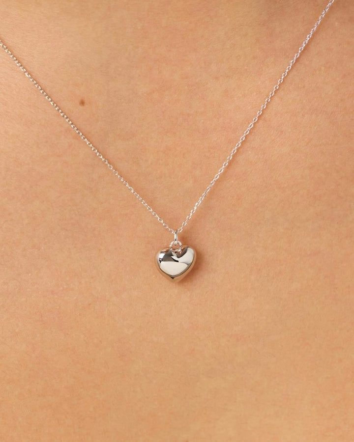 Small Heart Charm Necklace