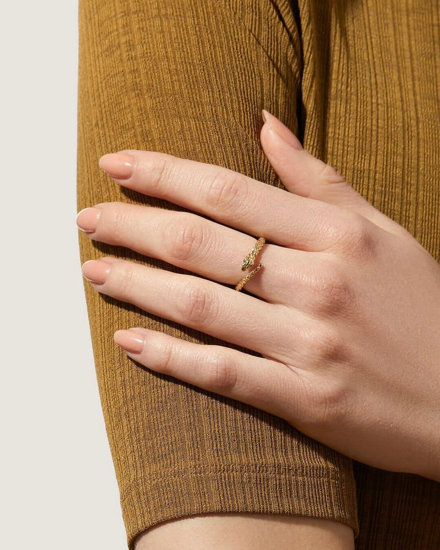 Serpent Wrap Ring