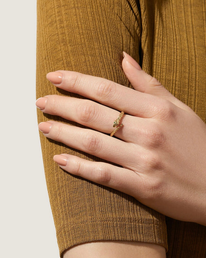 Serpent Wrap Ring