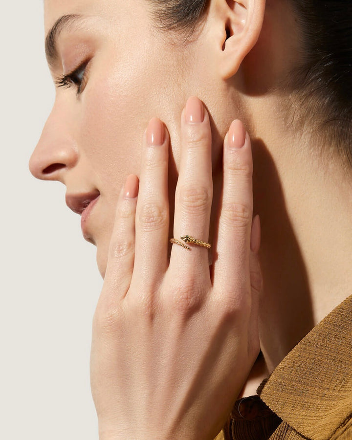 Serpent Wrap Ring