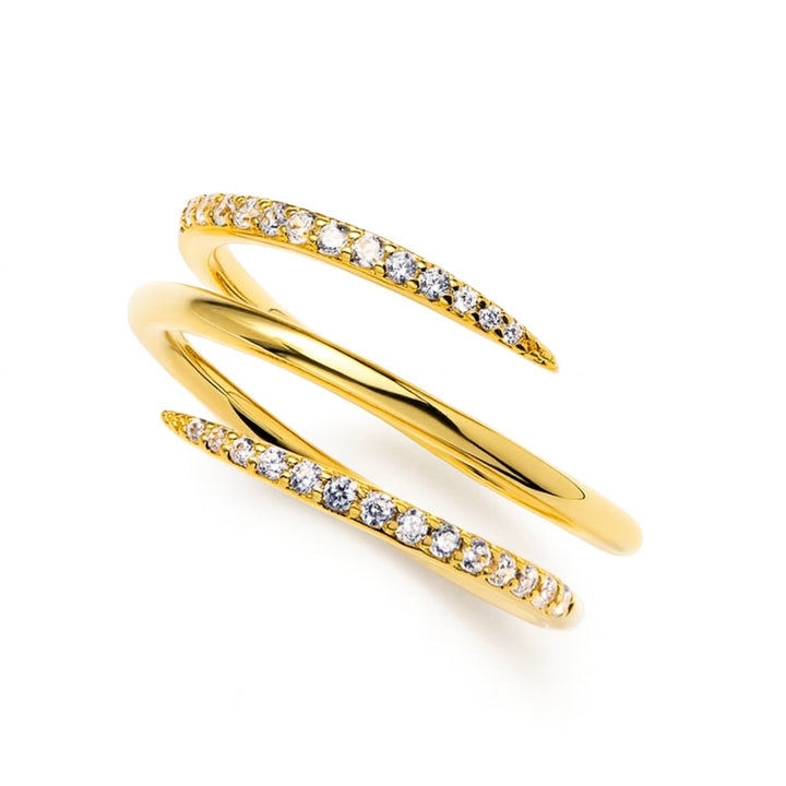 Twirl Pavé Ring