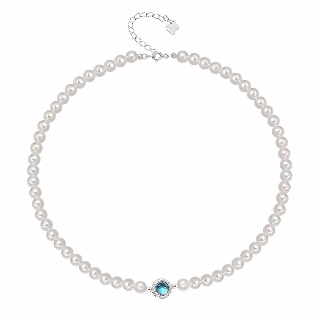 Ocean Whisper Pearl Necklace