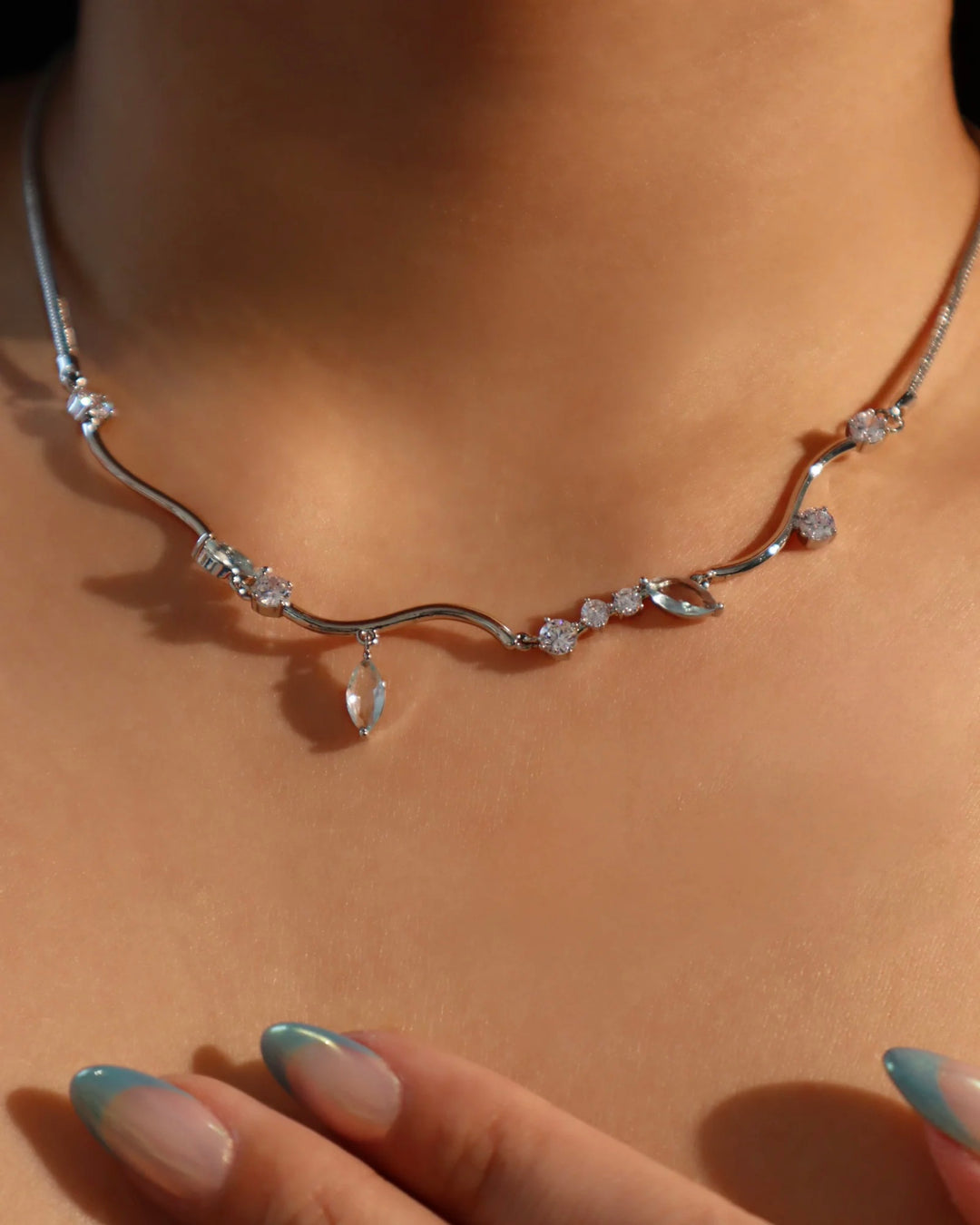 Blue Gem Diamonds Necklace