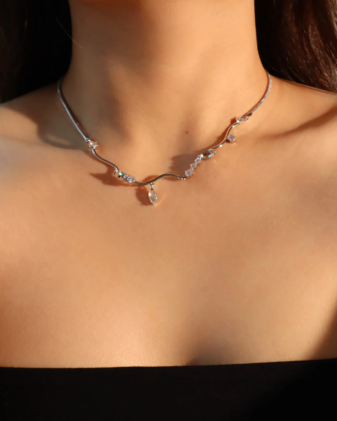 Blue Gem Diamonds Necklace