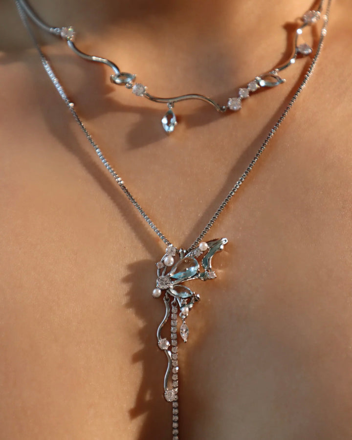 Blue Gem Diamonds Necklace