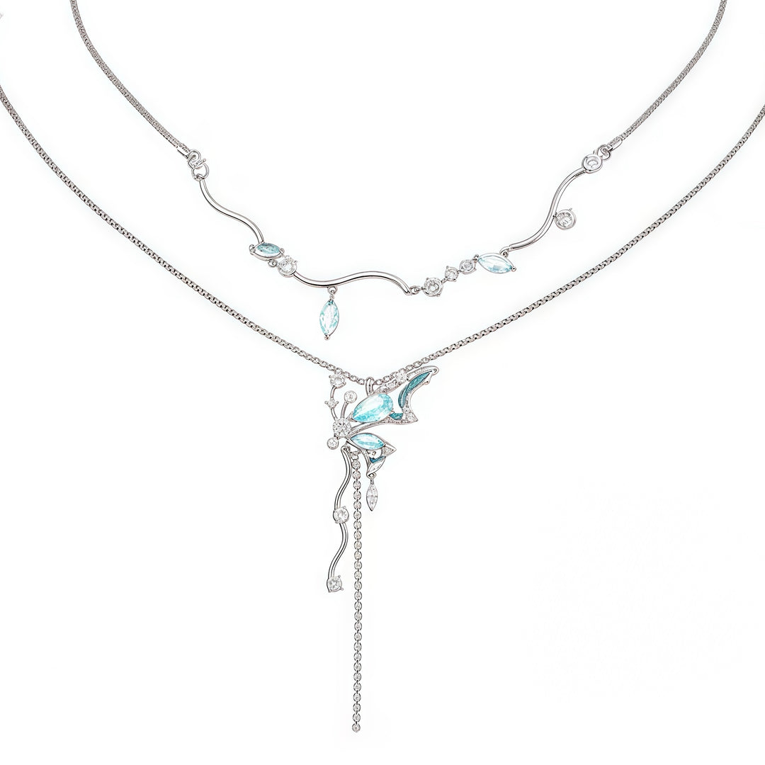 Blue Gem Diamonds Necklace