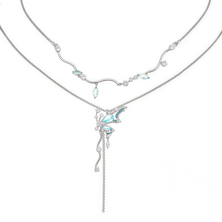 Blue Gem Diamonds Necklace