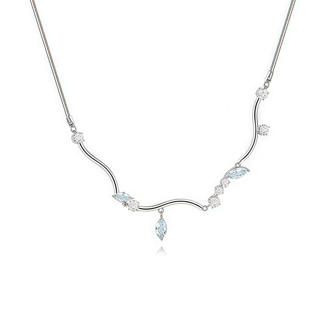 Blue Gem Diamonds Necklace