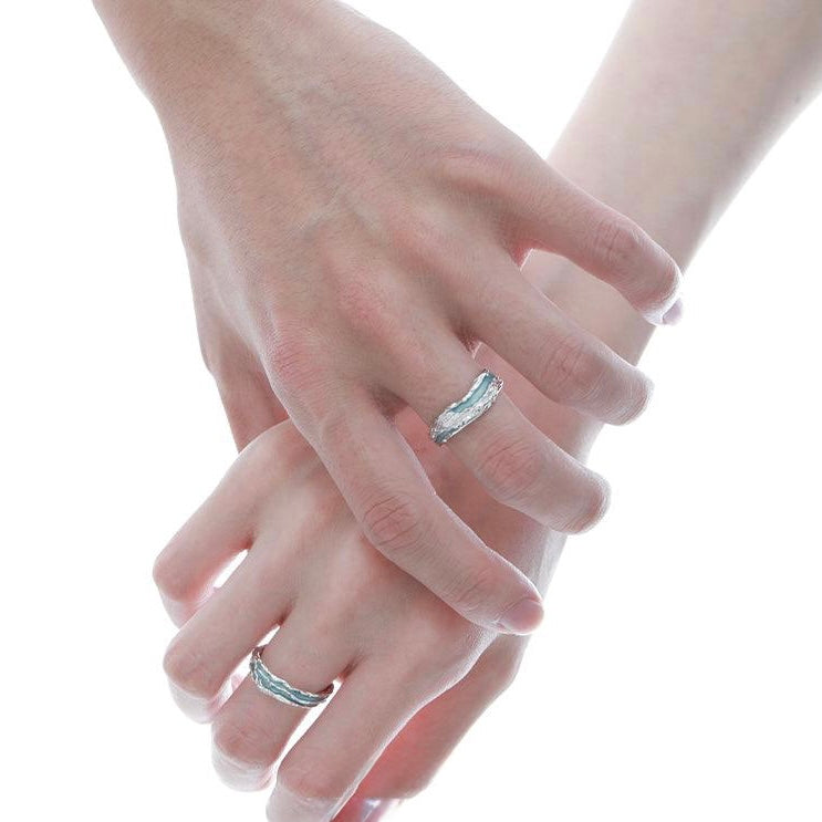 Wave Texture Ring