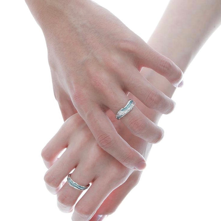 Wave Texture Ring