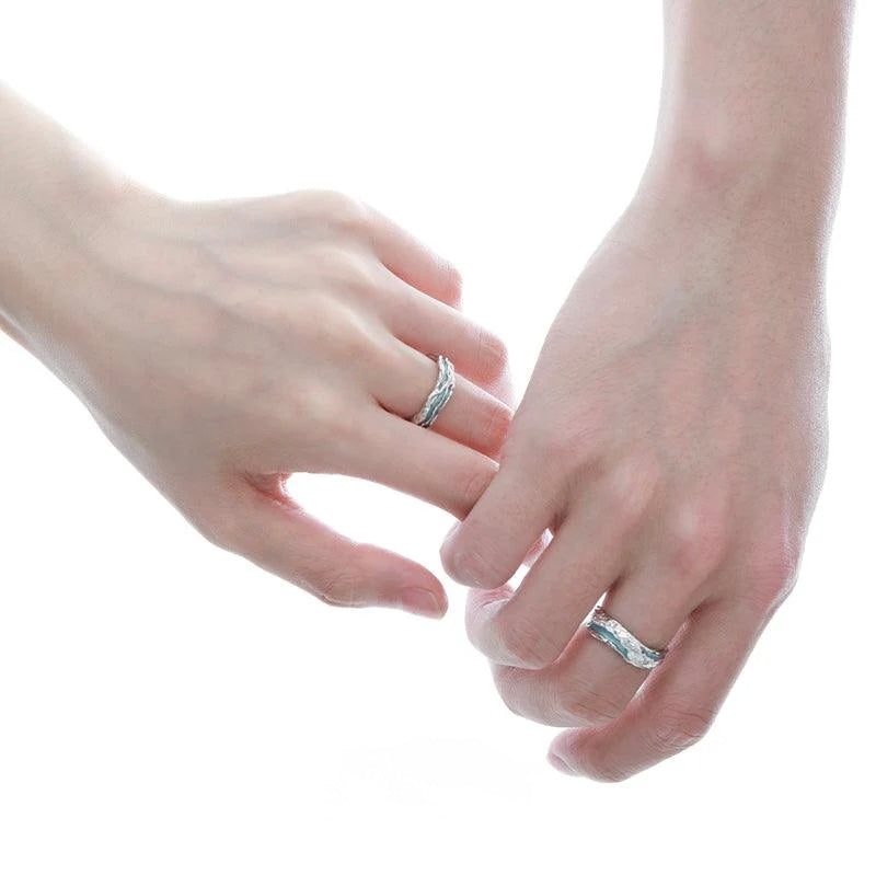 Wave Texture Ring
