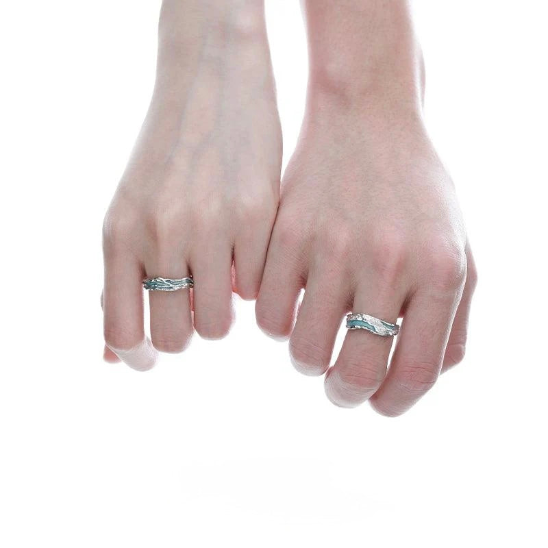 Wave Texture Ring