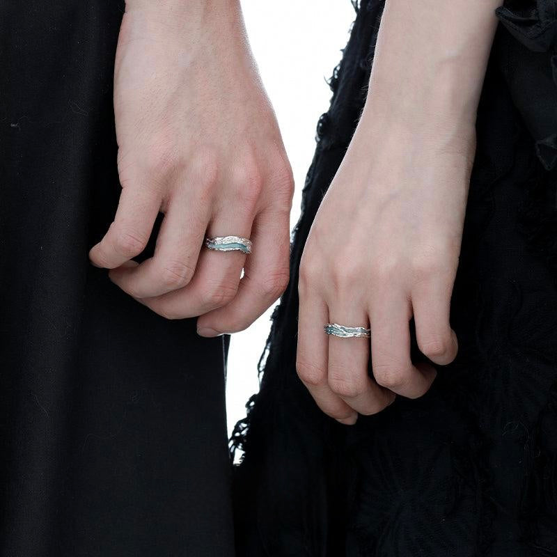 Wave Texture Ring