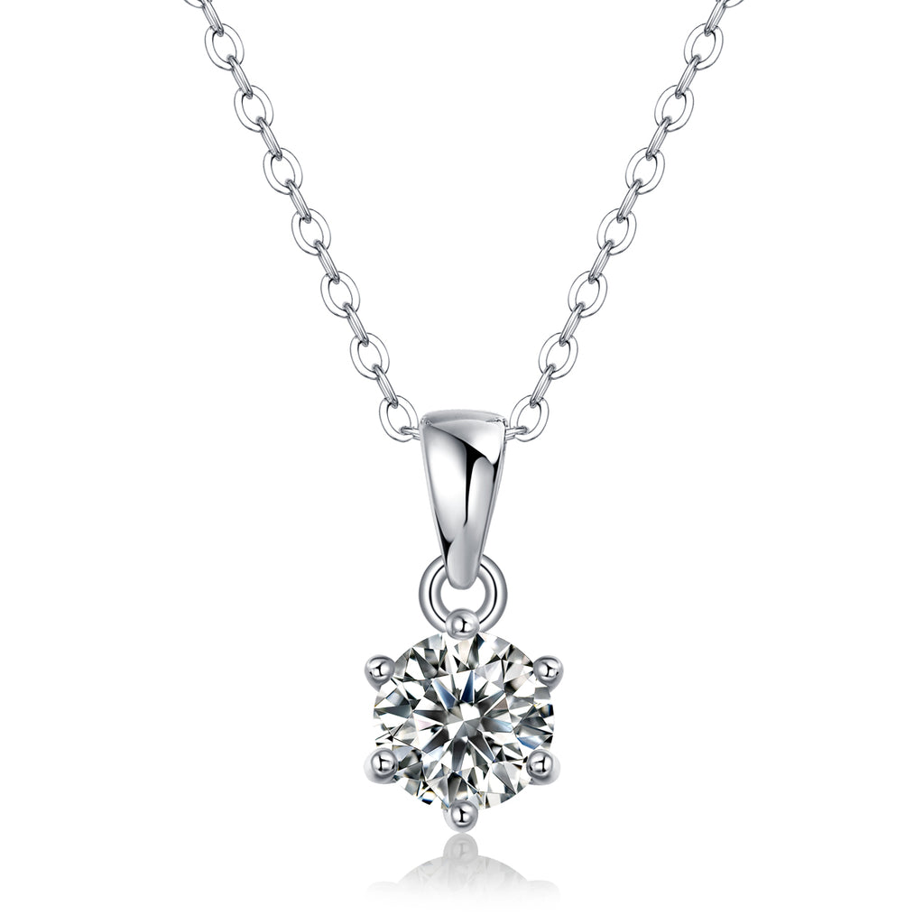 Breeze Dance™ Moissanite Solitaire Necklace
