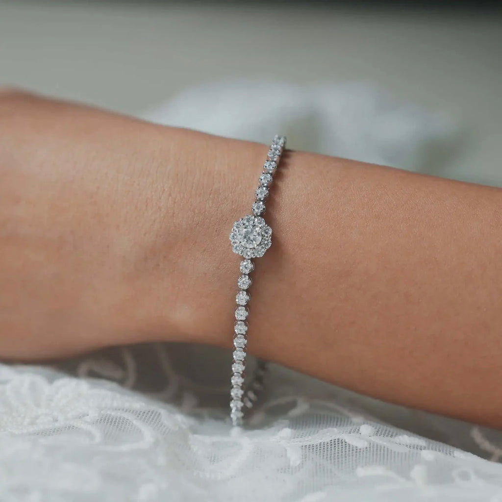 Moissanite Tennis Bracelet