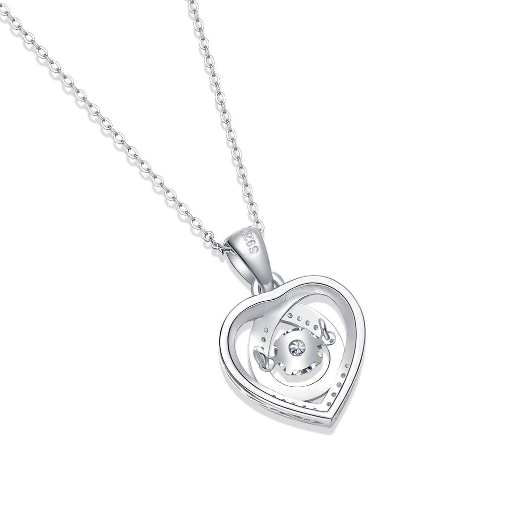 Eternal Heart™ Moissanite Pendant Necklace