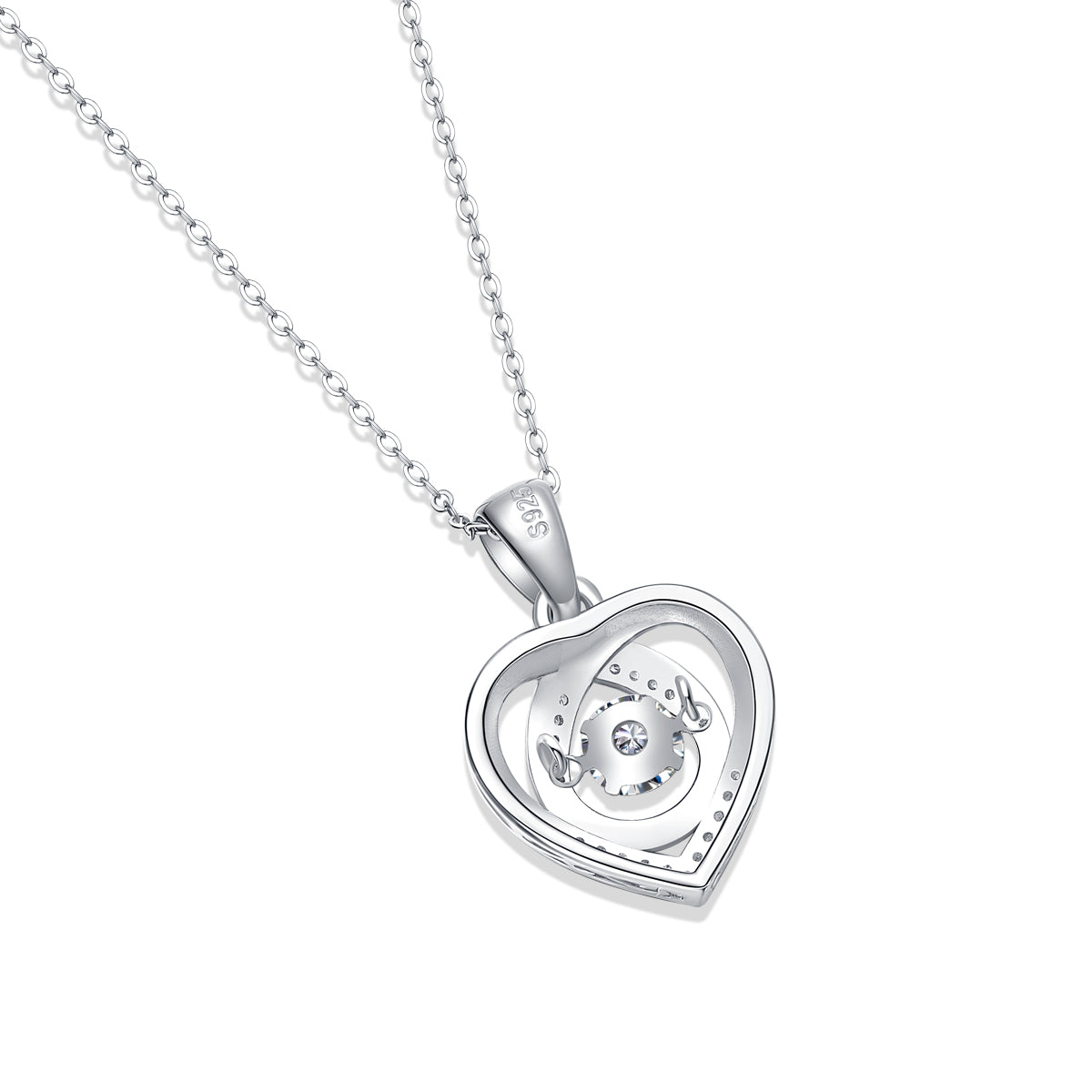 Eternal Heart™ Moissanite Pendant Necklace