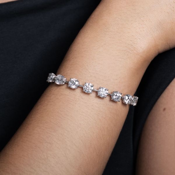 Moissanite Tennis Bracelet