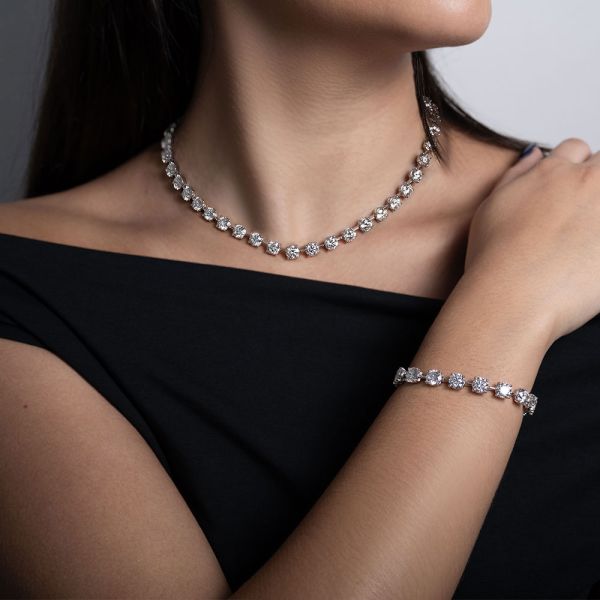 Moissanite Tennis Bracelet