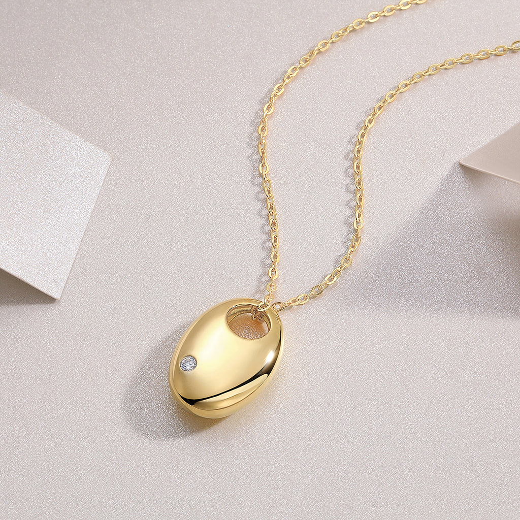 Moissanite Pendant Necklace