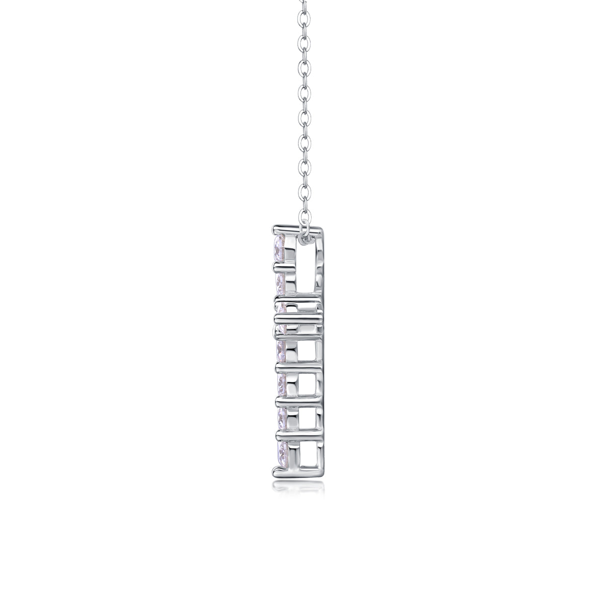 Faith Cross™ Moissanite Pendant Necklace