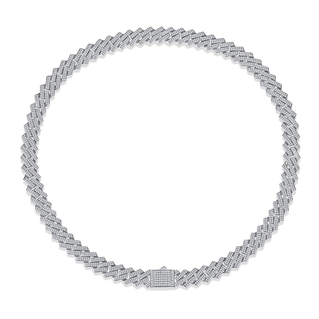 Luxury Moissanite Cuban Necklace