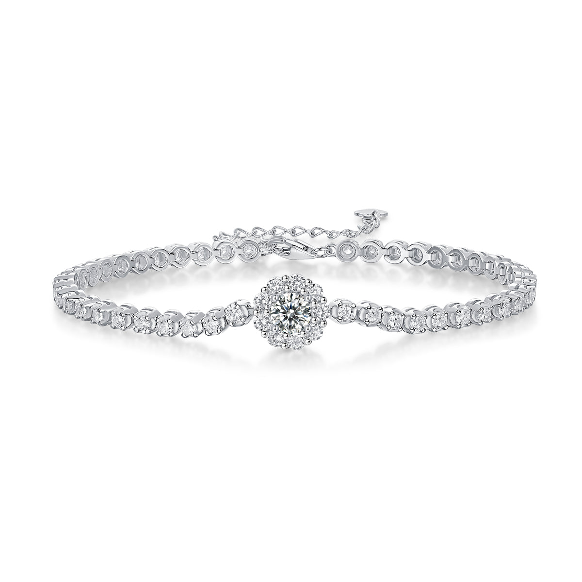 Moissanite Tennis Bracelet