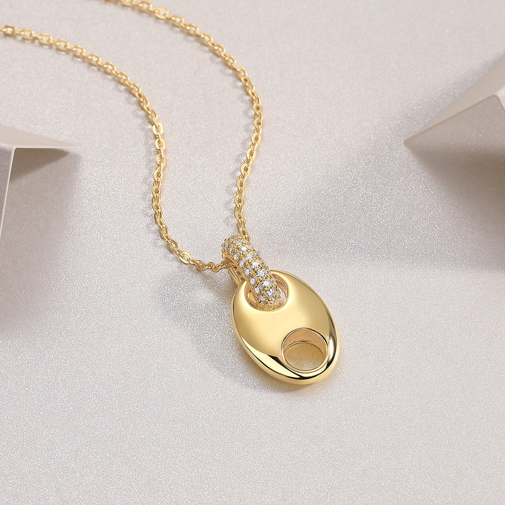 Moissanite Pendant Necklace